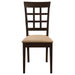 Gabriel 5-piece Rectangular 59-inch Dining Set Cappuccino - Casa Morelos / Coahuila Furniture (Oklahoma City, OK)