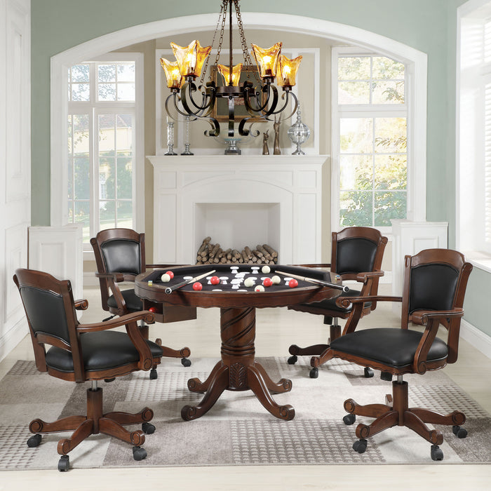 Turk 5 Pc Game Table Sets - Casa Morelos / Coahuila Furniture (Oklahoma City, OK)