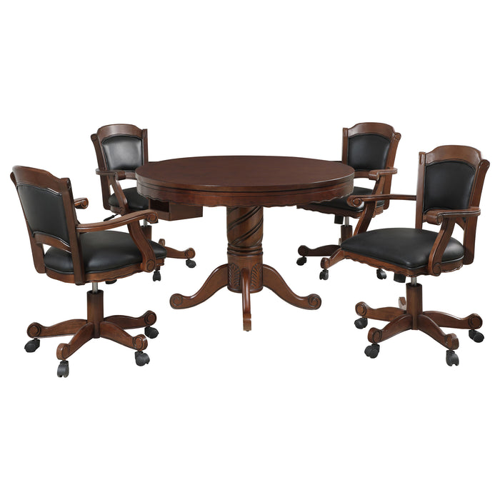 Turk 5 Pc Game Table Sets - Casa Morelos / Coahuila Furniture (Oklahoma City, OK)