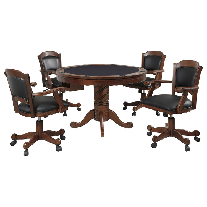 Turk 5 Pc Game Table Sets - Casa Morelos / Coahuila Furniture (Oklahoma City, OK)