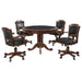 Turk 5 Pc Game Table Sets - Casa Morelos / Coahuila Furniture (Oklahoma City, OK)