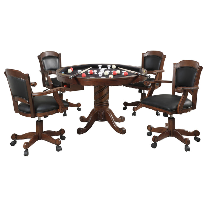 Turk 5 Pc Game Table Sets - Casa Morelos / Coahuila Furniture (Oklahoma City, OK)