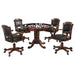 Turk 5 Pc Game Table Sets - Casa Morelos / Coahuila Furniture (Oklahoma City, OK)