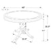 Turk 5 Pc Game Table Sets - Casa Morelos / Coahuila Furniture (Oklahoma City, OK)