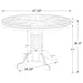 Mitchell 5 Pc Game Table Sets - Casa Morelos / Coahuila Furniture (Oklahoma City, OK)