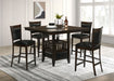 Jaden 5 Pc Counter Height Dining Sets - Casa Morelos / Coahuila Furniture (Oklahoma City, OK)