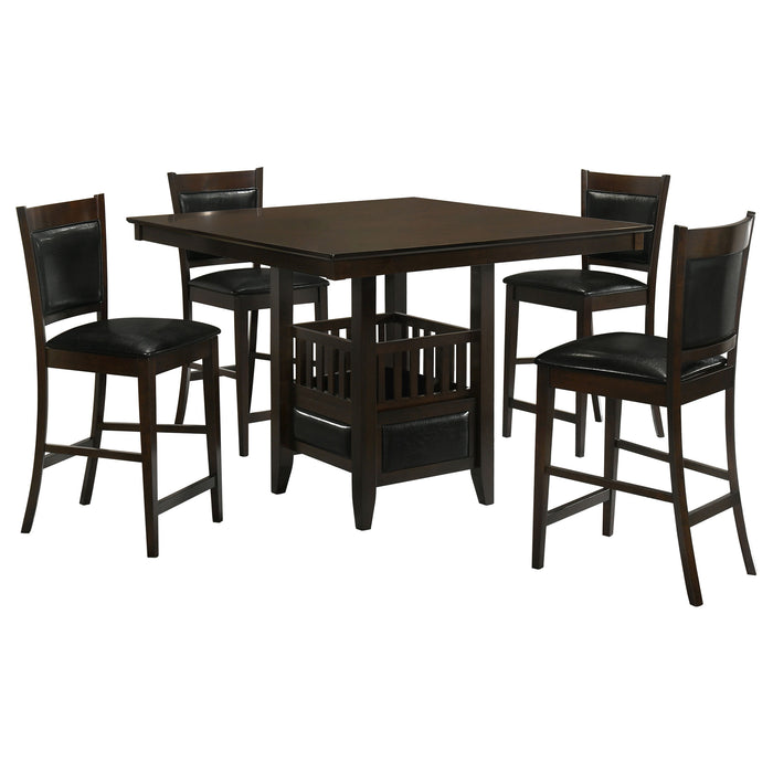 Jaden 5 Pc Counter Height Dining Sets - Casa Morelos / Coahuila Furniture (Oklahoma City, OK)