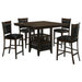 Jaden 5 Pc Counter Height Dining Sets - Casa Morelos / Coahuila Furniture (Oklahoma City, OK)