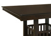 Jaden 5 Pc Counter Height Dining Sets - Casa Morelos / Coahuila Furniture (Oklahoma City, OK)