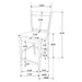 Jaden 5 Pc Counter Height Dining Sets - Casa Morelos / Coahuila Furniture (Oklahoma City, OK)