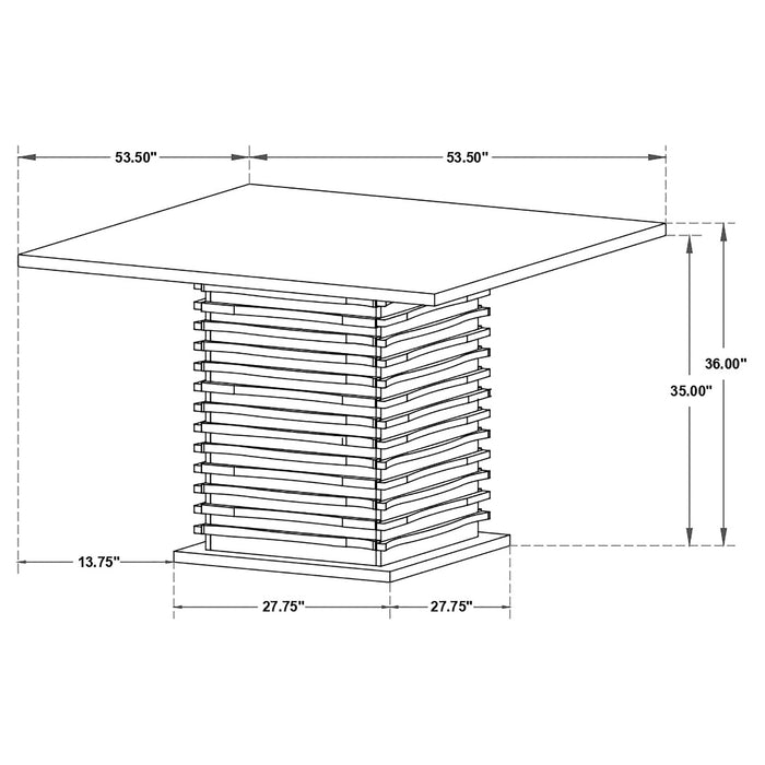Stanton Counter Height Dining Sets - Casa Morelos / Coahuila Furniture (Oklahoma City, OK)