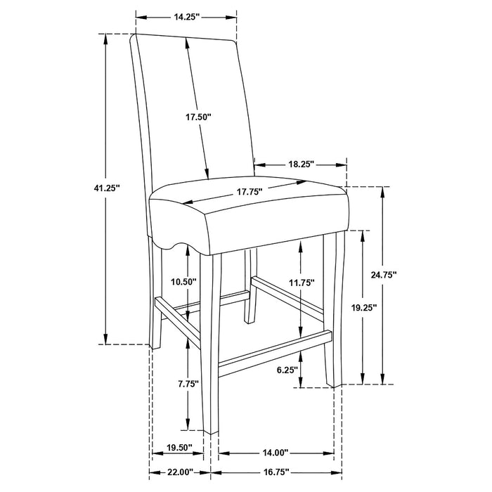 Stanton Counter Height Dining Sets - Casa Morelos / Coahuila Furniture (Oklahoma City, OK)