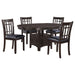 Lavon 5 Pc Dining Sets - Casa Morelos / Coahuila Furniture (Oklahoma City, OK)