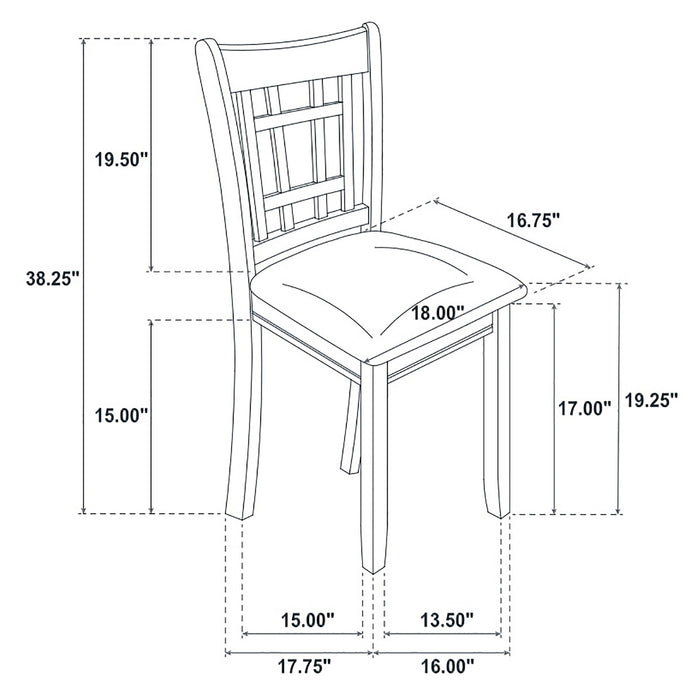 Lavon 5 Pc Dining Sets - Casa Morelos / Coahuila Furniture (Oklahoma City, OK)