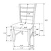Dalila Dining Sets - Casa Morelos / Coahuila Furniture (Oklahoma City, OK)