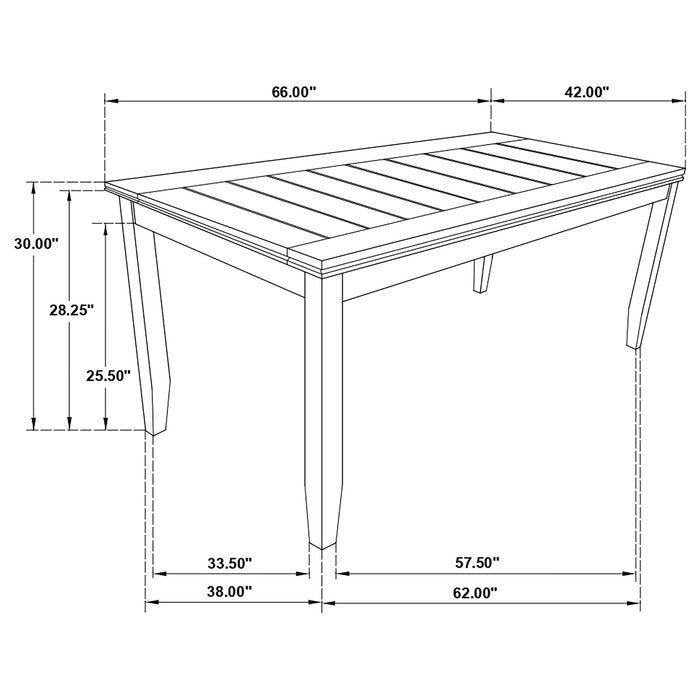 Dalila Dining Tables - Casa Morelos / Coahuila Furniture (Oklahoma City, OK)