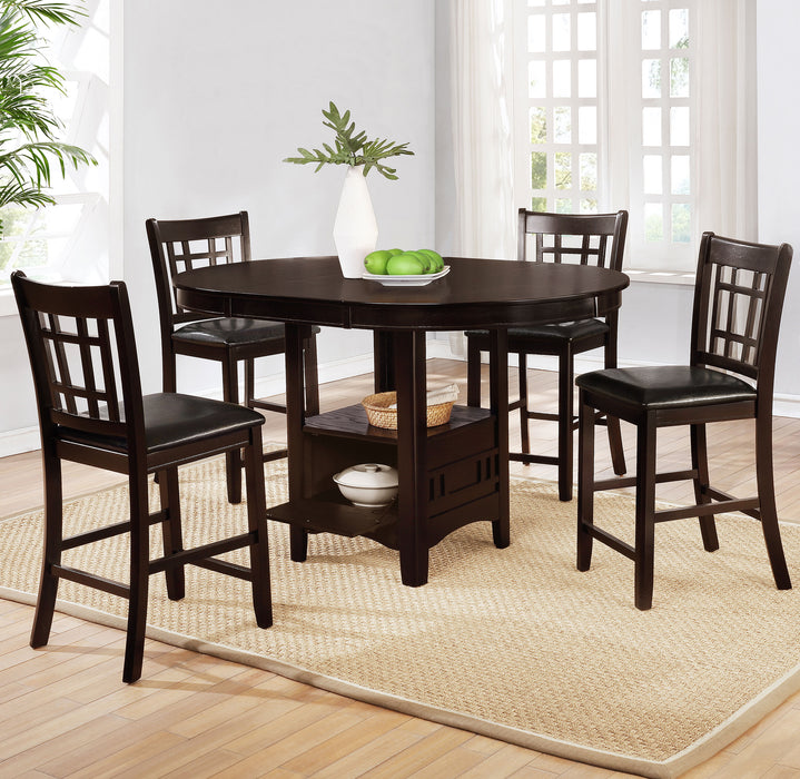Lavon 5 Pc Counter Height Dining Sets - Casa Morelos / Coahuila Furniture (Oklahoma City, OK)