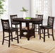 Lavon 5 Pc Counter Height Dining Sets - Casa Morelos / Coahuila Furniture (Oklahoma City, OK)