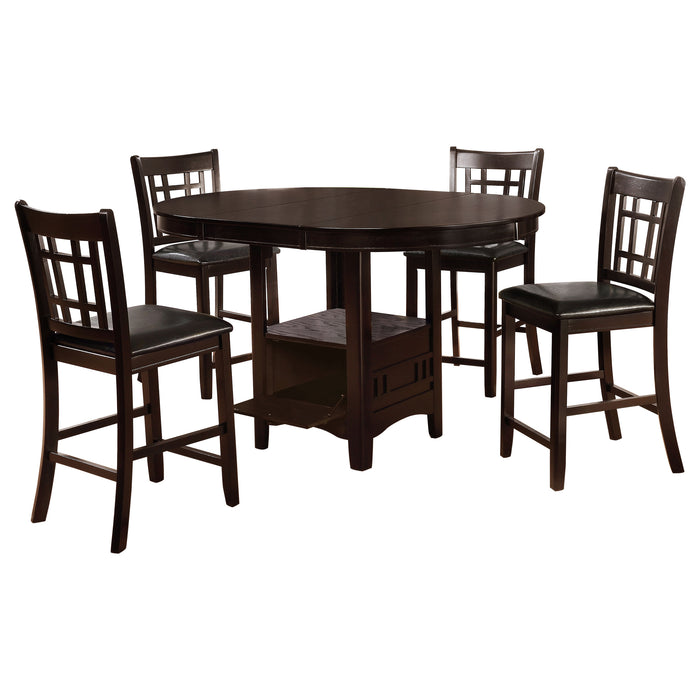 Lavon 5 Pc Counter Height Dining Sets - Casa Morelos / Coahuila Furniture (Oklahoma City, OK)