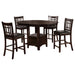 Lavon 5 Pc Counter Height Dining Sets - Casa Morelos / Coahuila Furniture (Oklahoma City, OK)