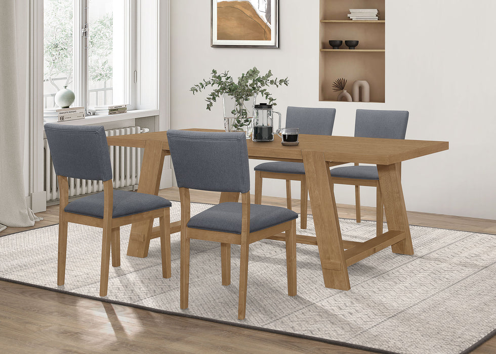 Sharon 5 Pc Dining Sets Gray - Casa Morelos / Coahuila Furniture (Oklahoma City, OK)