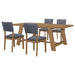 Sharon 5 Pc Dining Sets Gray - Casa Morelos / Coahuila Furniture (Oklahoma City, OK)