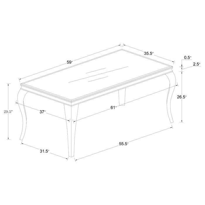 Carone Dining Sets - Casa Morelos / Coahuila Furniture (Oklahoma City, OK)