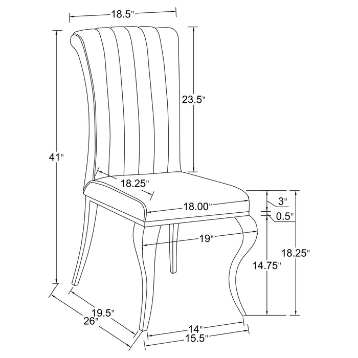Carone Dining Sets - Casa Morelos / Coahuila Furniture (Oklahoma City, OK)