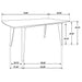 Malone Dining Sets - Casa Morelos / Coahuila Furniture (Oklahoma City, OK)