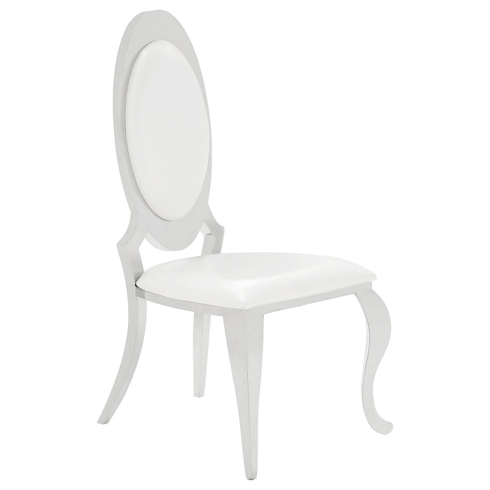 Antoine Rectangular Glass Top Dining Set Chrome - Casa Morelos / Coahuila Furniture (Oklahoma City, OK)