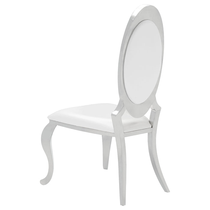Antoine Rectangular Glass Top Dining Set Chrome - Casa Morelos / Coahuila Furniture (Oklahoma City, OK)