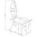Antoine Rectangular Glass Top Dining Set Chrome - Casa Morelos / Coahuila Furniture (Oklahoma City, OK)
