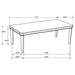 Ronnie Dining Sets - Casa Morelos / Coahuila Furniture (Oklahoma City, OK)