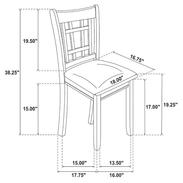 Lavon 5 Pc Dining Sets - Casa Morelos / Coahuila Furniture (Oklahoma City, OK)
