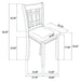 Lavon 5 Pc Dining Sets - Casa Morelos / Coahuila Furniture (Oklahoma City, OK)
