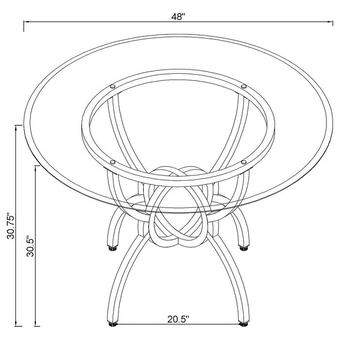 Aviano Dining Tables - Casa Morelos / Coahuila Furniture (Oklahoma City, OK)