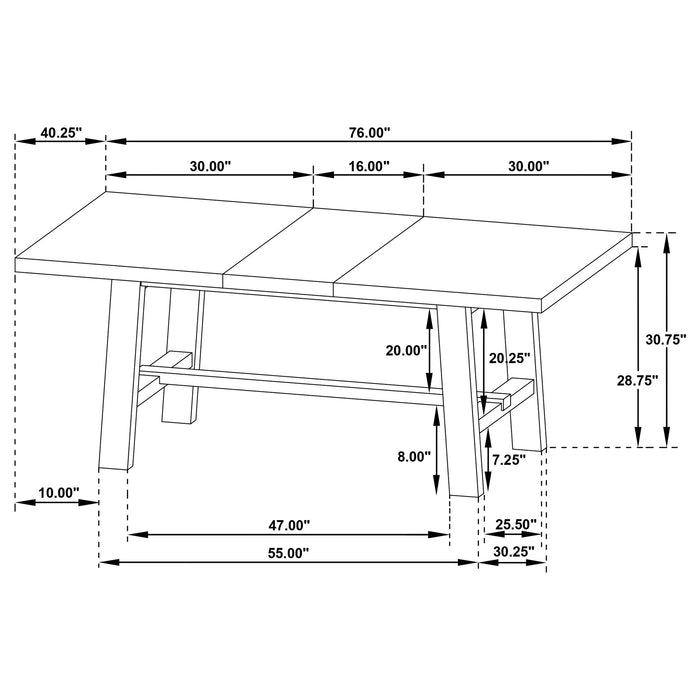 Middleton Dining Tables - Casa Morelos / Coahuila Furniture (Oklahoma City, OK)