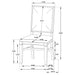Middleton Side Chairs - Casa Morelos / Coahuila Furniture (Oklahoma City, OK)