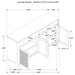 Arini Sideboards - Casa Morelos / Coahuila Furniture (Oklahoma City, OK)