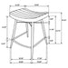 Bayu Counter Stool - Casa Morelos / Coahuila Furniture (Oklahoma City, OK)