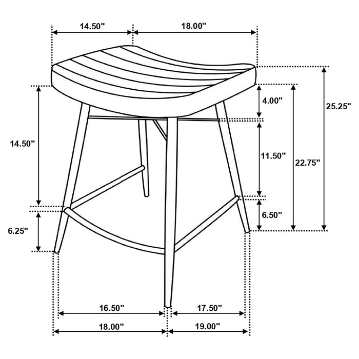 Bayu Counter Stool - Casa Morelos / Coahuila Furniture (Oklahoma City, OK)