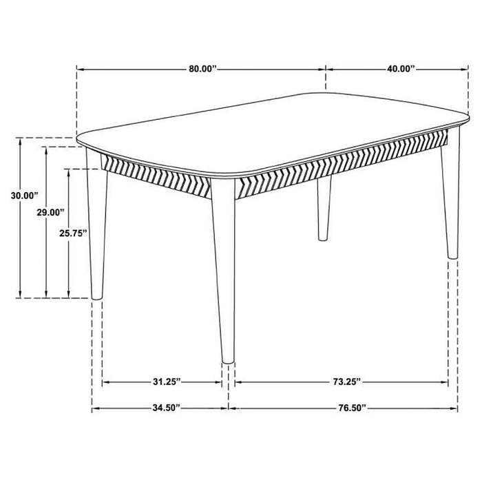 Partridge Dining Sets - Casa Morelos / Coahuila Furniture (Oklahoma City, OK)
