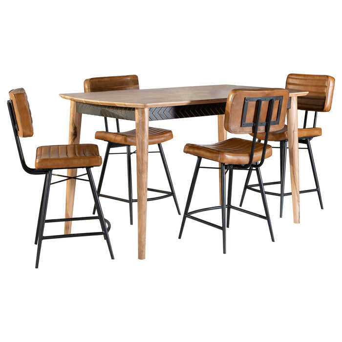 Partridge Counter Height Dining Sets - Casa Morelos / Coahuila Furniture (Oklahoma City, OK)