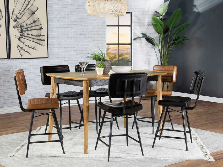 Partridge Counter Height Dining Sets - Casa Morelos / Coahuila Furniture (Oklahoma City, OK)