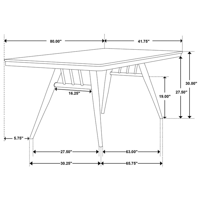 Wes Dining Sets - Casa Morelos / Coahuila Furniture (Oklahoma City, OK)