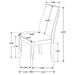 Wes Dining Sets - Casa Morelos / Coahuila Furniture (Oklahoma City, OK)