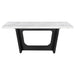 Sherry Rectangular Marble Top Dining Table set - Casa Morelos / Coahuila Furniture (Oklahoma City, OK)