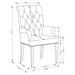 Sherry Rectangular Marble Top Dining Table set - Casa Morelos / Coahuila Furniture (Oklahoma City, OK)