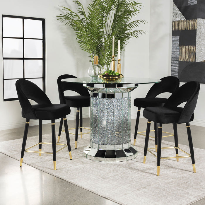 Ellie 5 Pc Counter Height Dining Sets - Casa Morelos / Coahuila Furniture (Oklahoma City, OK)