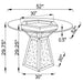 Quinn 5 Pc Dining Sets - Casa Morelos / Coahuila Furniture (Oklahoma City, OK)